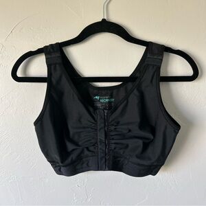 Marena Recovery Original Recovery Post Surgical Bra Black Size 38B/C